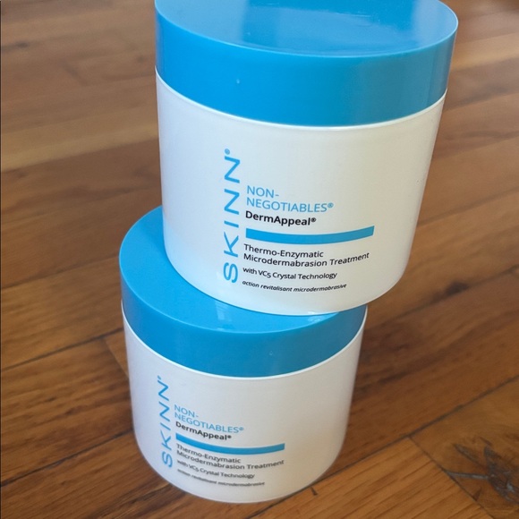 SKINN Non-Negotiables DermAppeal with Blue and White Packaging